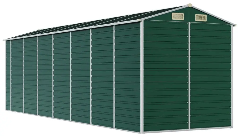 Casuta gradina VidaXL 3188237 191x640x198 (Green)