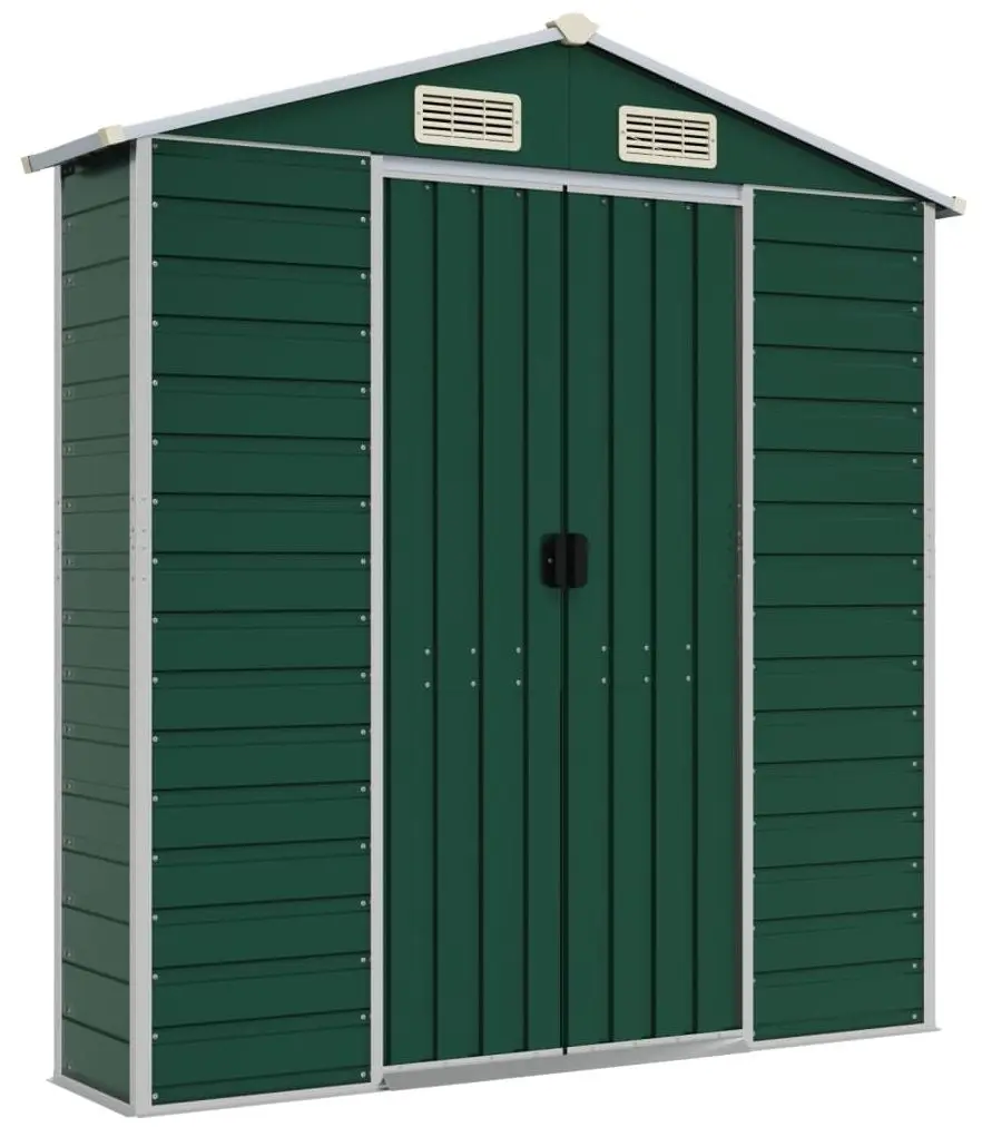 Casuta gradina VidaXL 3188237 191x640x198 (Green)