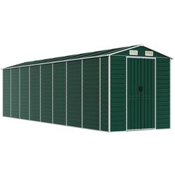 Casuta gradina VidaXL 3188238 191x725x198 (Green)
