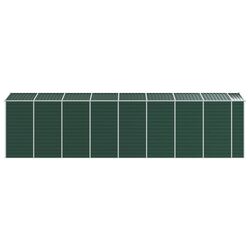 Сарай-хозблок VidaXL 3188238 191x725x198 (Green) Thumb
