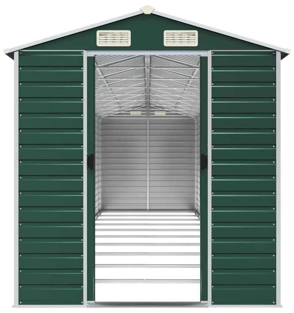 Casuta gradina VidaXL 3188240 191x895x198 (Green)