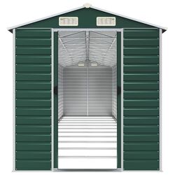 Сарай-хозблок VidaXL 3188241 191x980x198 (Green) Thumb