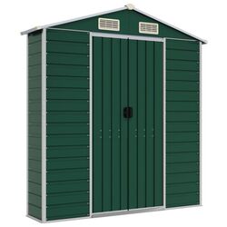 Сарай-хозблок VidaXL 3188241 191x980x198 (Green) Thumb