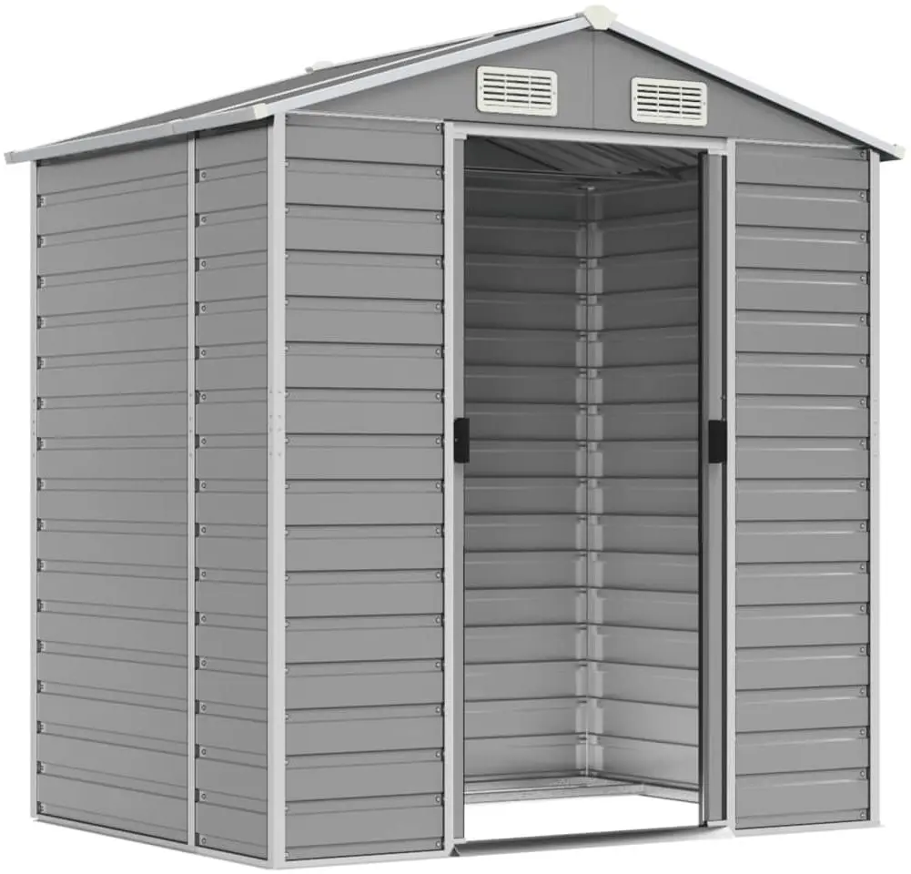 Сарай-хозблок VidaXL 3188242 191x130x198 (Light Grey)