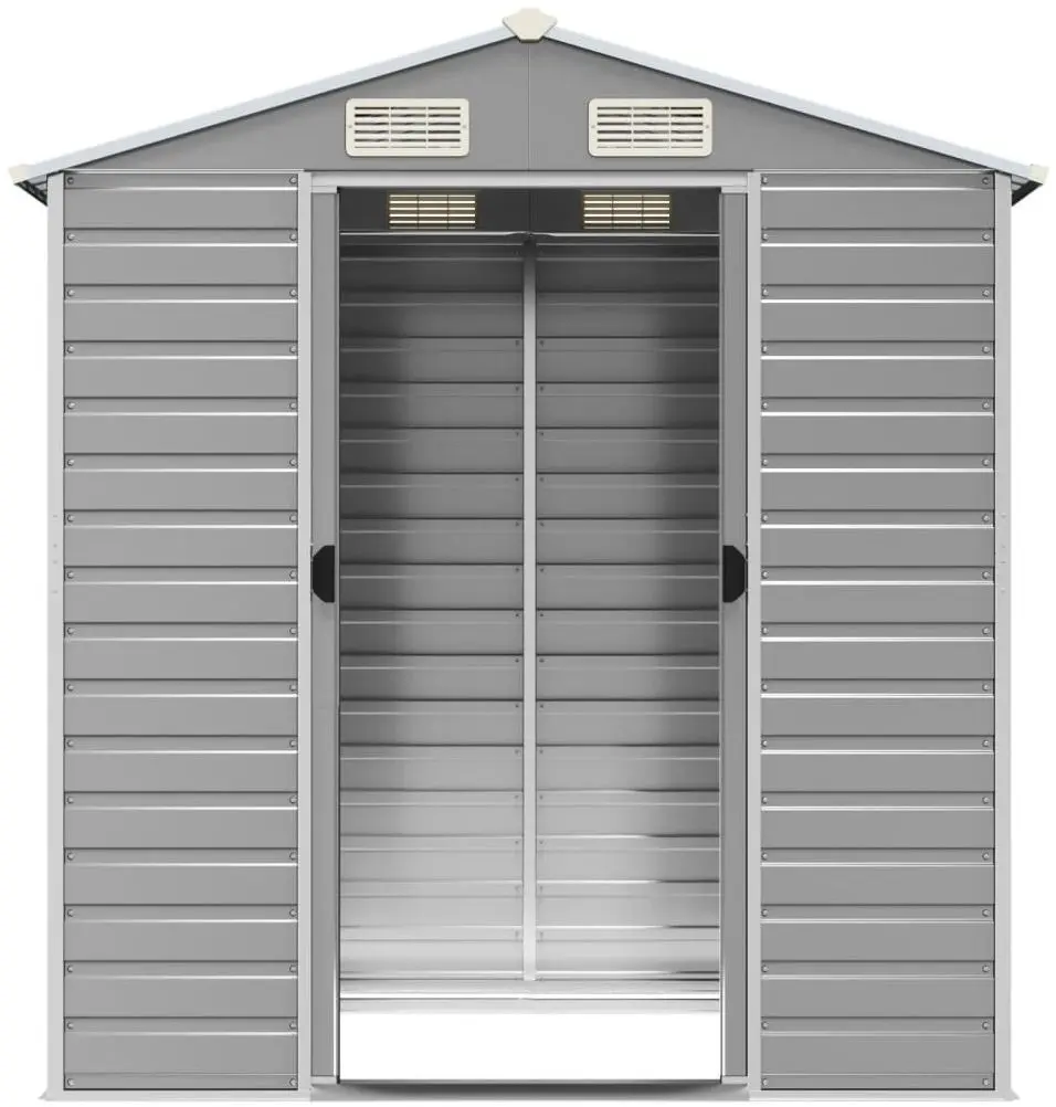 Сарай-хозблок VidaXL 3188242 191x130x198 (Light Grey)