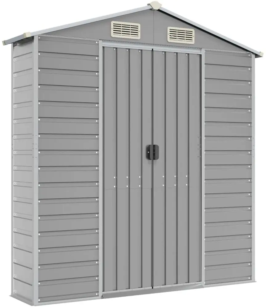 Сарай-хозблок VidaXL 3188242 191x130x198 (Light Grey)