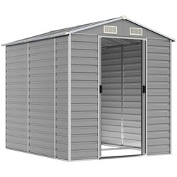 Сарай-хозблок VidaXL 3188243 191x215x198 (Light Grey) Thumb