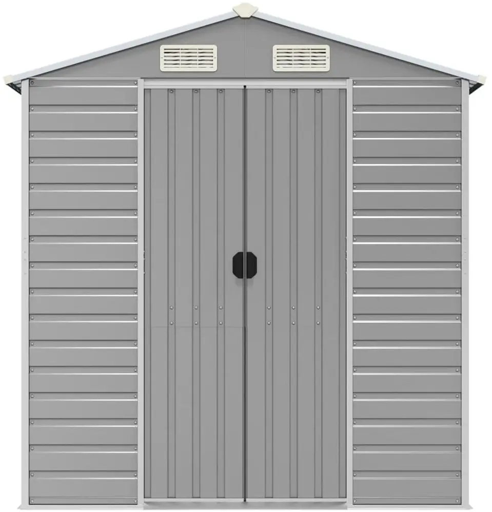 Сарай-хозблок VidaXL 3188243 191x215x198 (Light Grey)