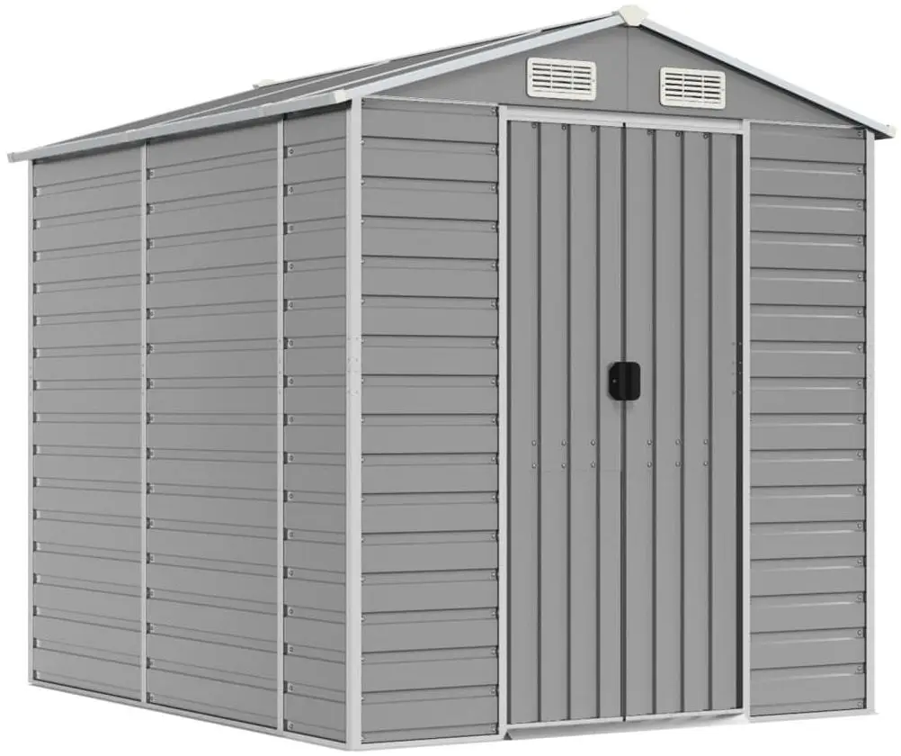 Сарай-хозблок VidaXL 3188243 191x215x198 (Light Grey)