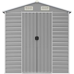 Сарай-хозблок VidaXL 3188244 191x300x198 (Light Grey) Thumb