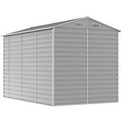 Сарай-хозблок VidaXL 3188244 191x300x198 (Light Grey) Thumb