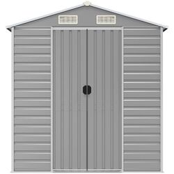 Сарай-хозблок VidaXL 3188245 191x385x198 (Light Grey) Thumb