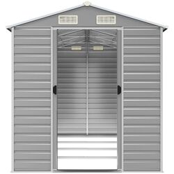 Сарай-хозблок VidaXL 3188245 191x385x198 (Light Grey) Thumb