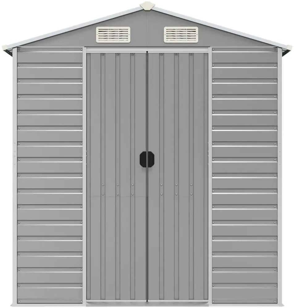 Casuta gradina VidaXL 3188246 191x470x198 (Light Grey)