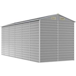 Casuta gradina VidaXL 3188246 191x470x198 (Light Grey) Thumb