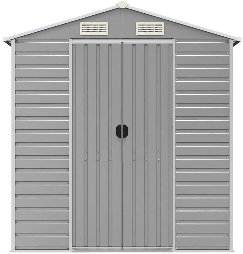 Сарай-хозблок VidaXL 3188247 191x555x198 (Light Grey)