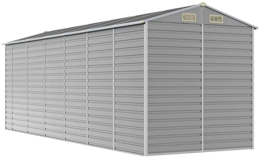 Сарай-хозблок VidaXL 3188247 191x555x198 (Light Grey)