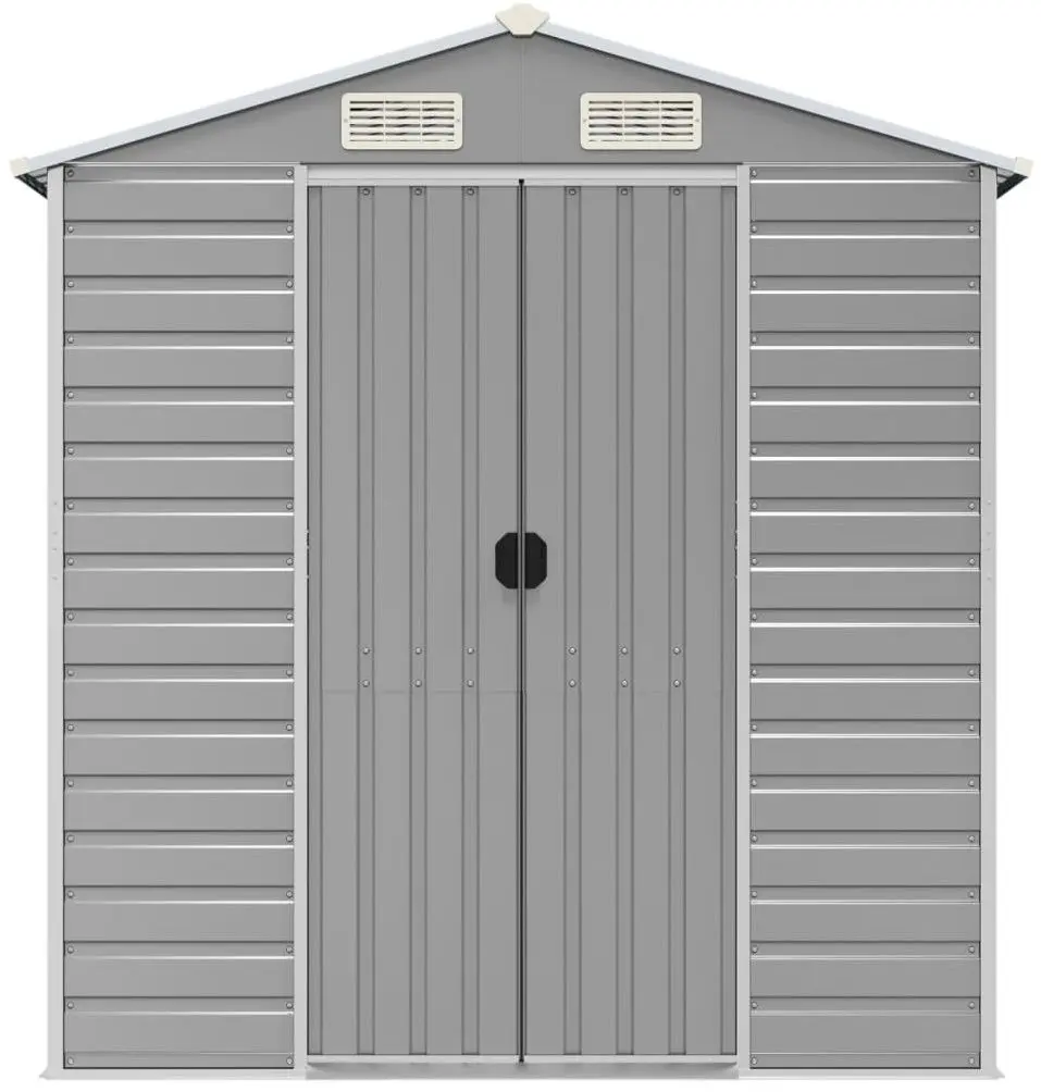 Сарай-хозблок VidaXL 3188248 191x640x198 (Grey)