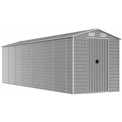 Сарай-хозблок VidaXL 3188248 191x640x198 (Grey)