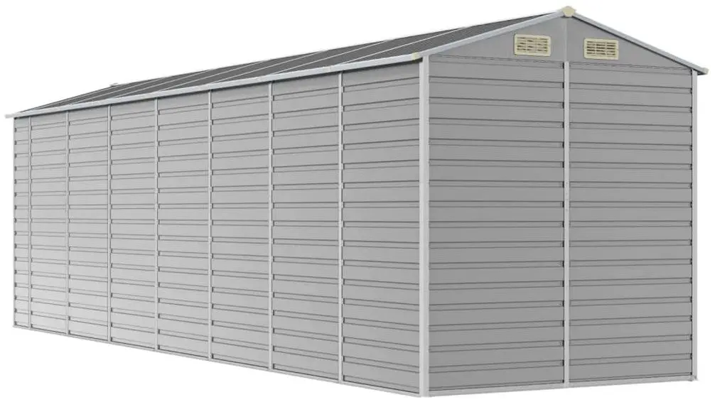 Сарай-хозблок VidaXL 3188248 191x640x198 (Grey)