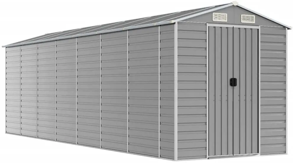 Сарай-хозблок VidaXL 3188248 191x640x198 (Grey)