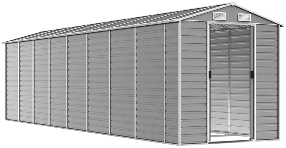 Сарай-хозблок VidaXL 3188249 191x725x198 (Grey)