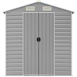 Сарай-хозблок VidaXL 3188249 191x725x198 (Grey) Thumb