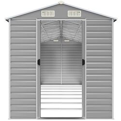 Сарай-хозблок VidaXL 3188249 191x725x198 (Grey) Thumb