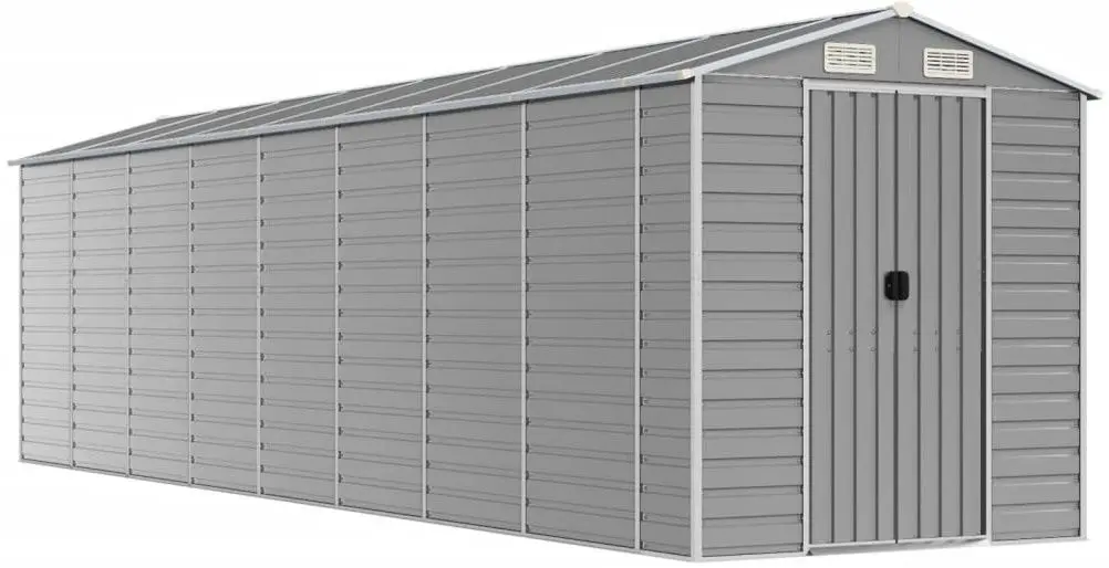 Сарай-хозблок VidaXL 3188249 191x725x198 (Grey)