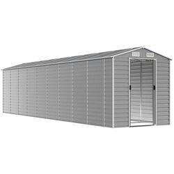 Сарай-хозблок VidaXL 3188250 191x810x198 (Grey) Thumb