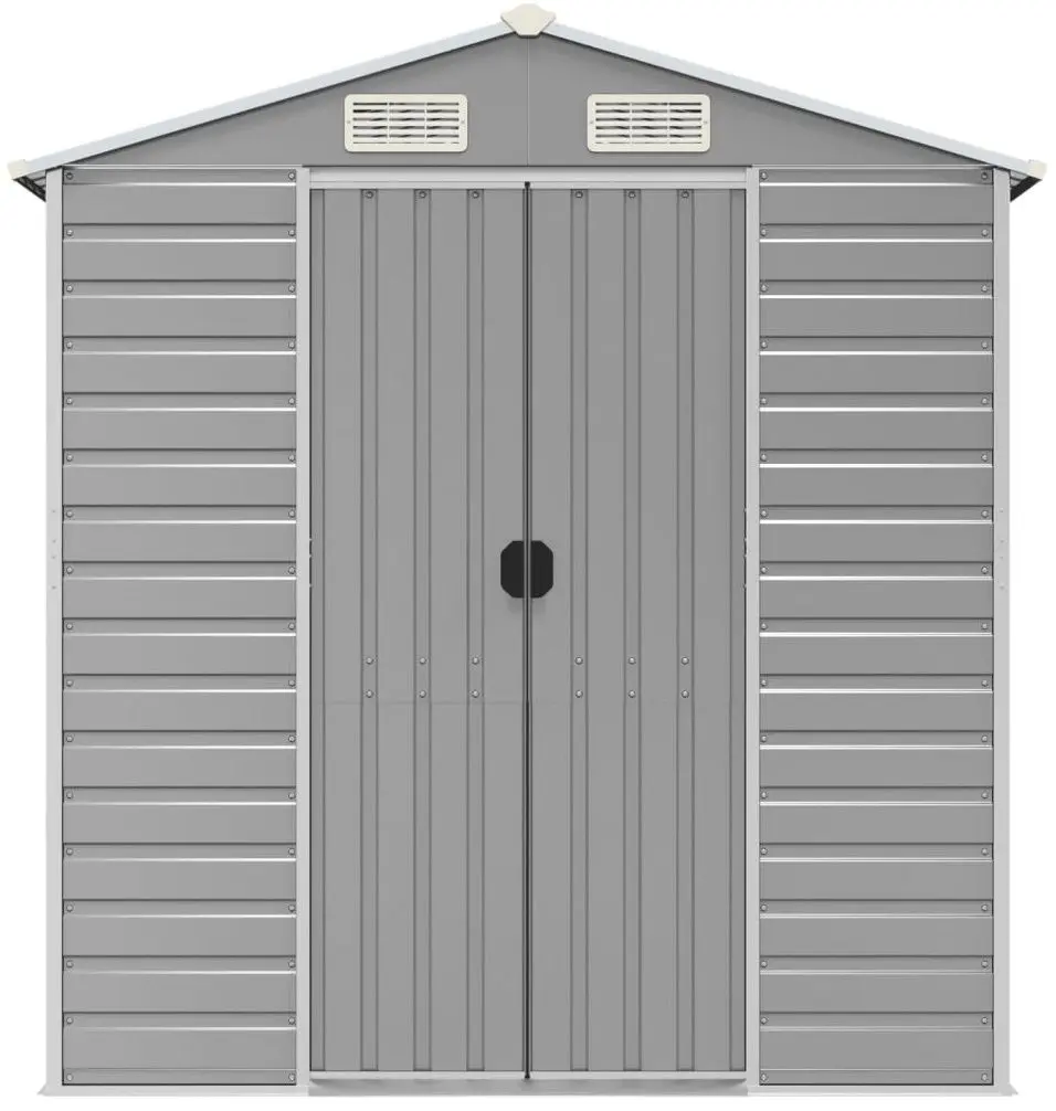 Casuta gradina VidaXL 3188251 191x895x198 (Grey)