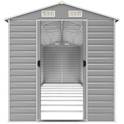 Casuta gradina VidaXL 3188251 191x895x198 (Grey) Thumb