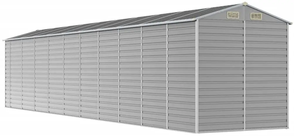 Casuta gradina VidaXL 3188251 191x895x198 (Grey)