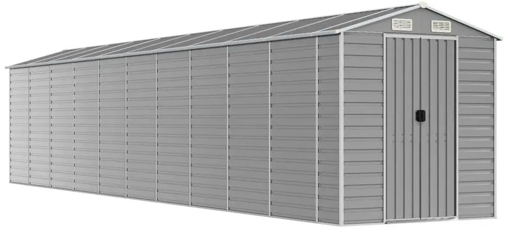 Casuta gradina VidaXL 3188251 191x895x198 (Grey)