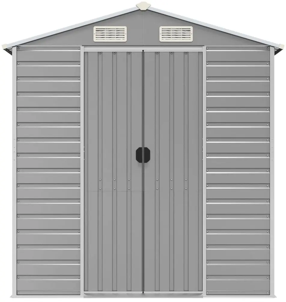 Casuta gradina VidaXL 3188252 191x980x198 (Grey)