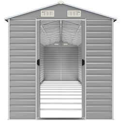 Casuta gradina VidaXL 3188252 191x980x198 (Grey) Thumb