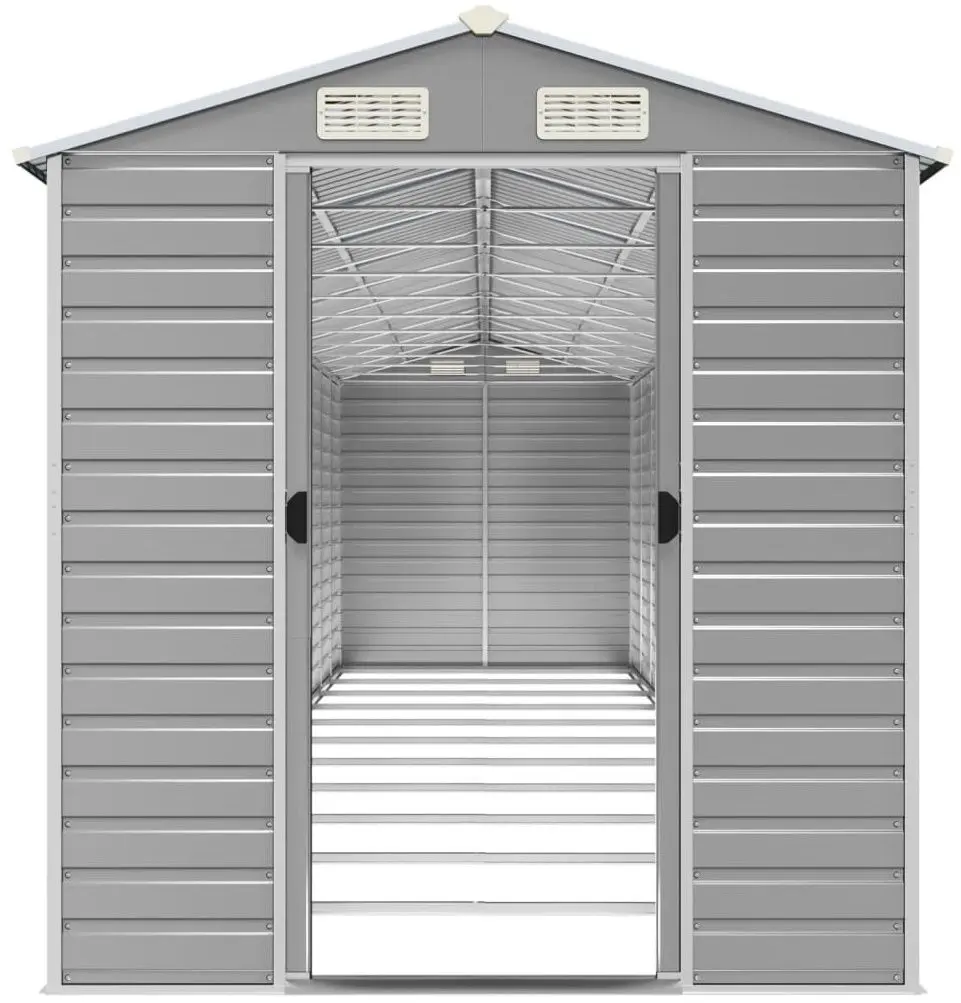 Casuta gradina VidaXL 3188252 191x980x198 (Grey)