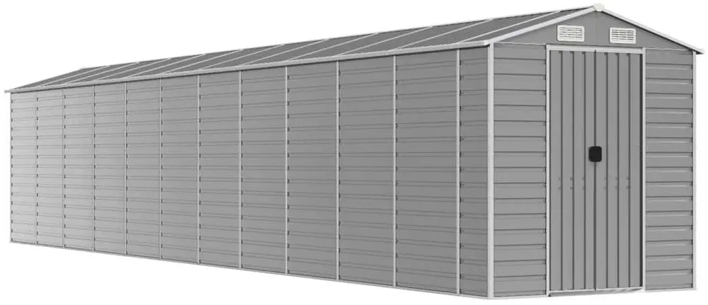 Casuta gradina VidaXL 3188252 191x980x198 (Grey)