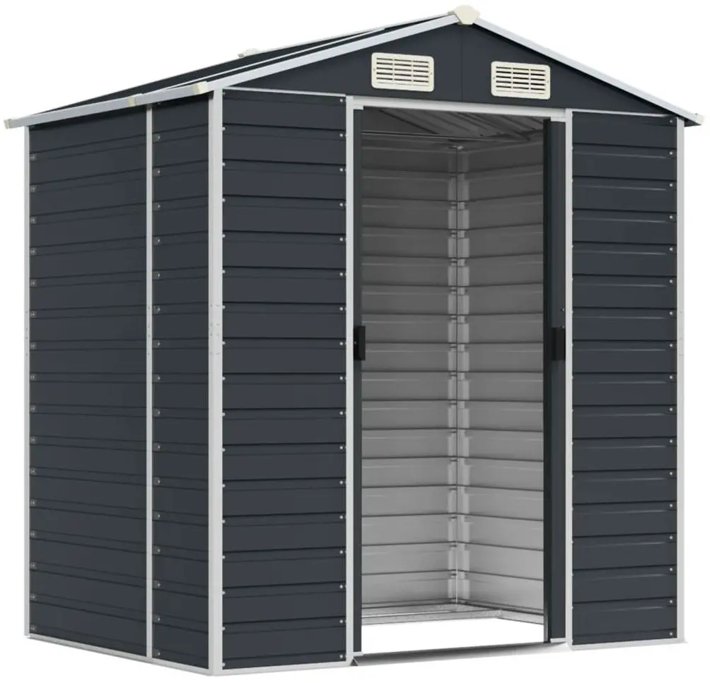 Сарай-хозблок VidaXL 3188253 191x130x198 (Anthracite)