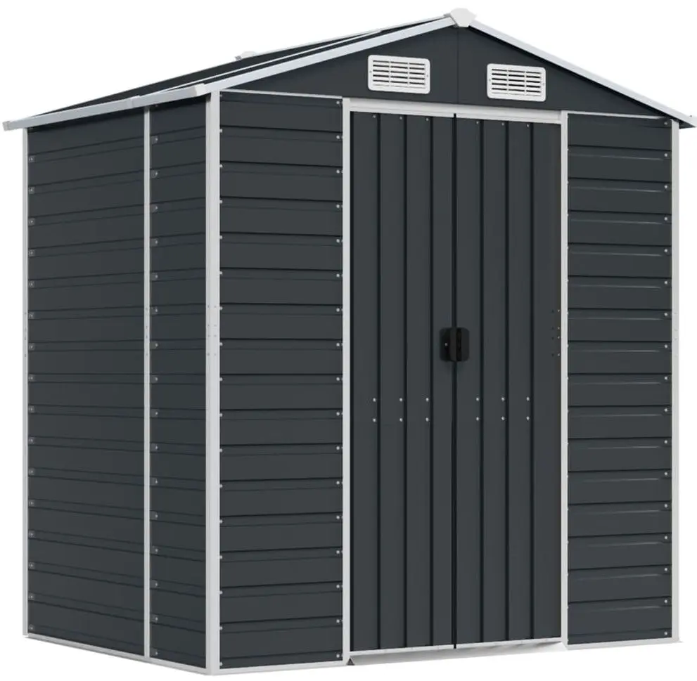 Сарай-хозблок VidaXL 3188253 191x130x198 (Anthracite)