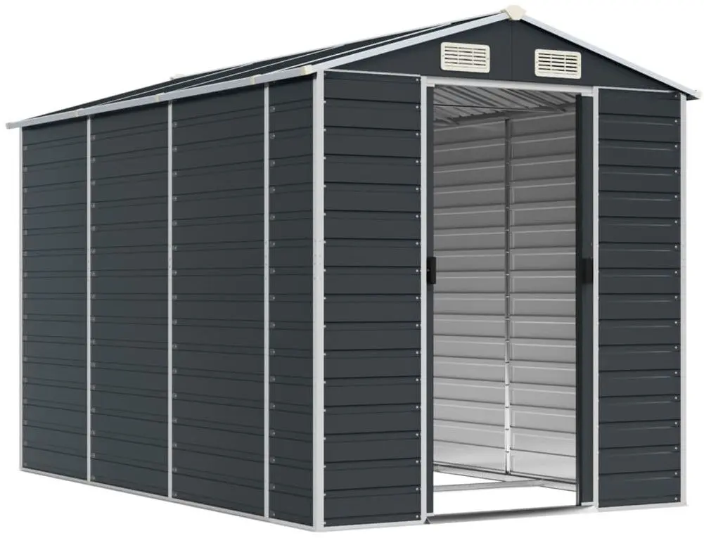 Сарай-хозблок VidaXL 3188255 191x300x198 (Anthracite)