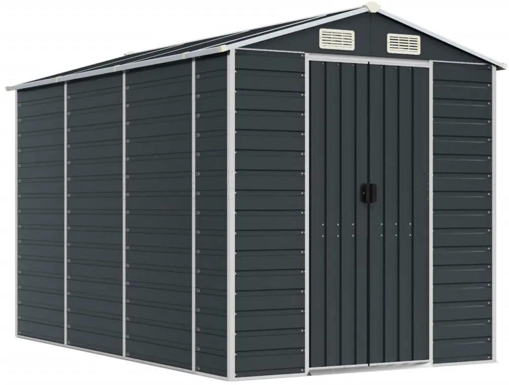 Сарай-хозблок VidaXL 3188255 191x300x198 (Anthracite)