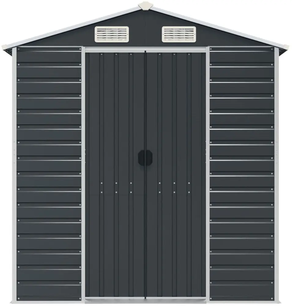 Сарай-хозблок VidaXL 3188256 191x385x198 (Anthracite)