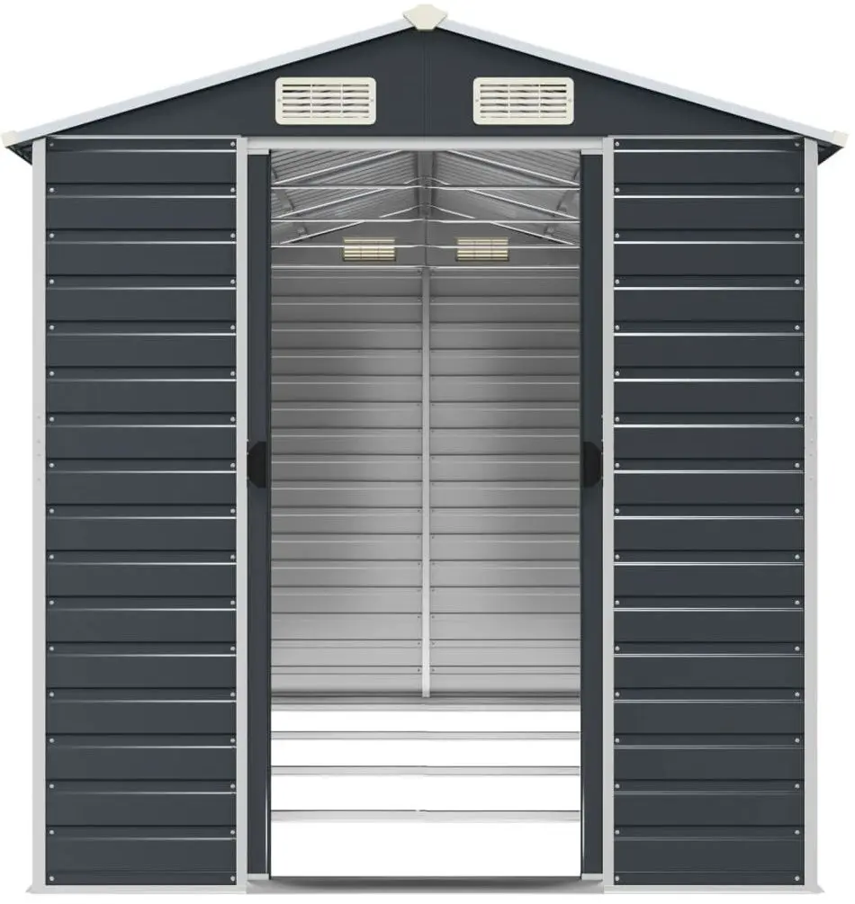 Сарай-хозблок VidaXL 3188256 191x385x198 (Anthracite)