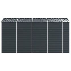 Сарай-хозблок VidaXL 3188256 191x385x198 (Anthracite) Thumb