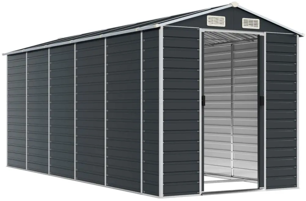 Сарай-хозблок VidaXL 3188257 191x470x198 (Anthracite)