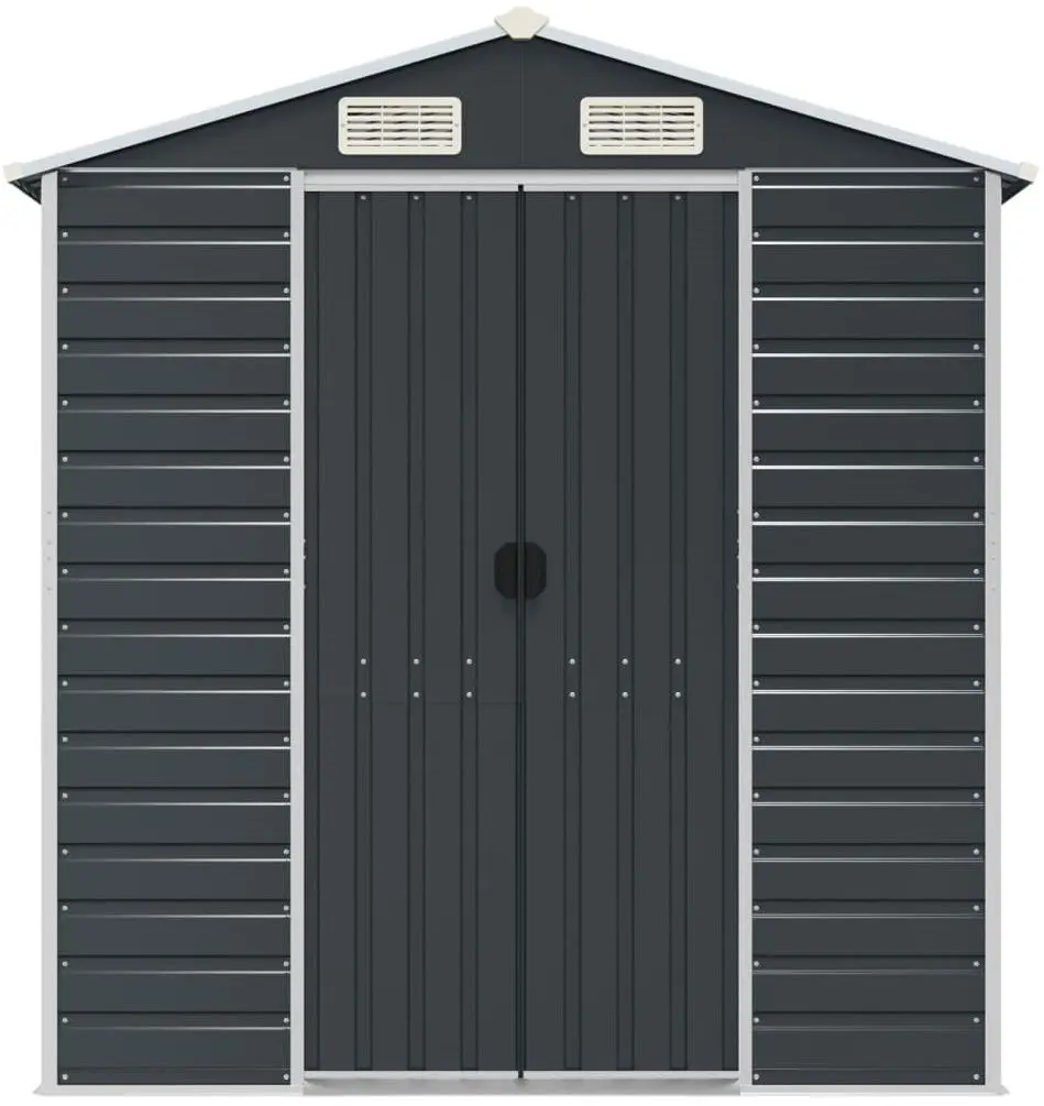 Сарай-хозблок VidaXL 3188258 191x555x198 (Anthracite)