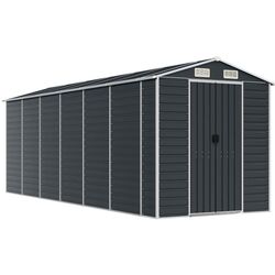 Сарай-хозблок VidaXL 3188258 191x555x198 (Anthracite)