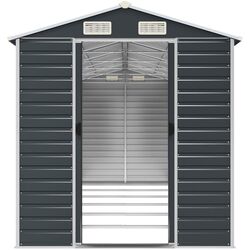 Сарай-хозблок VidaXL 3188258 191x555x198 (Anthracite) Thumb