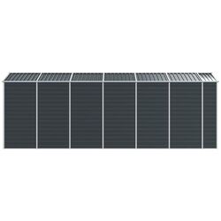 Сарай-хозблок VidaXL 3188258 191x555x198 (Anthracite) Thumb